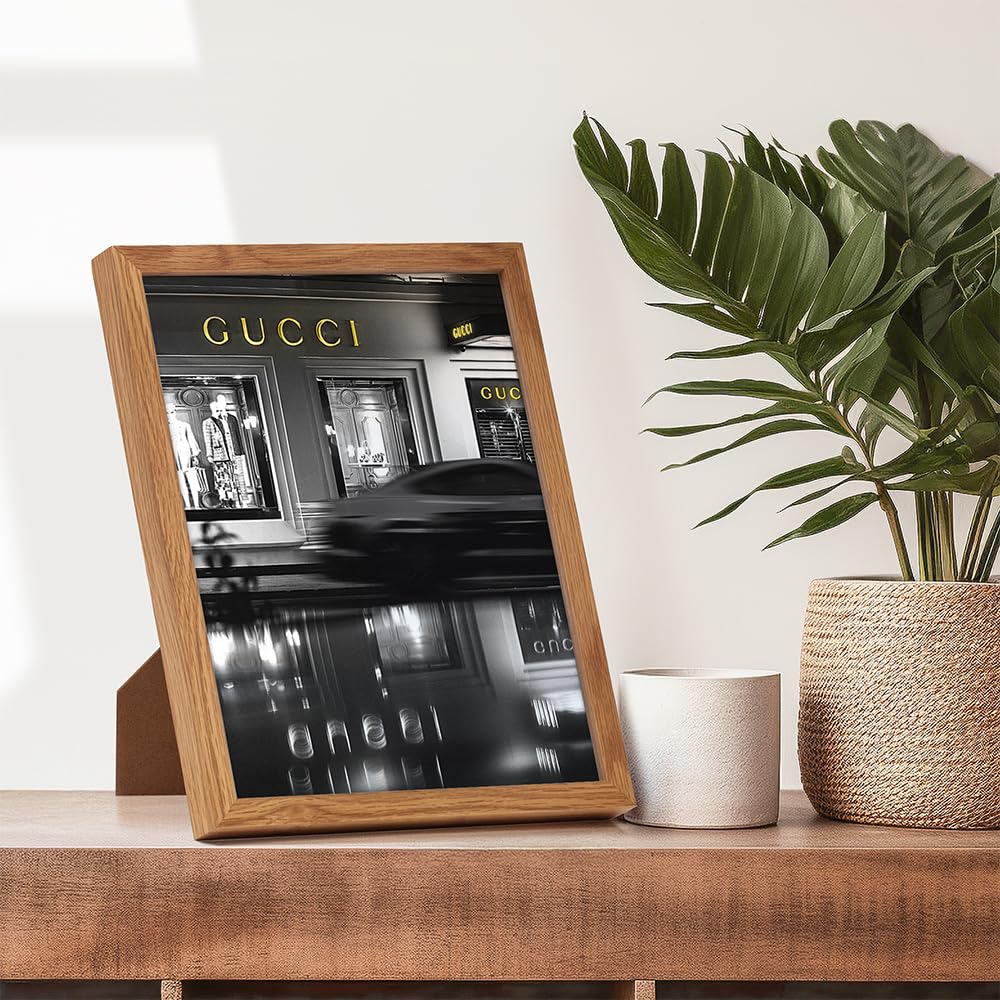Amazon.com: Poster of Gucci Wall Art Decorations FRAMED